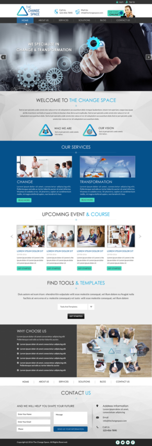 Web Design by Sbss for Gordian | Design: #9935237