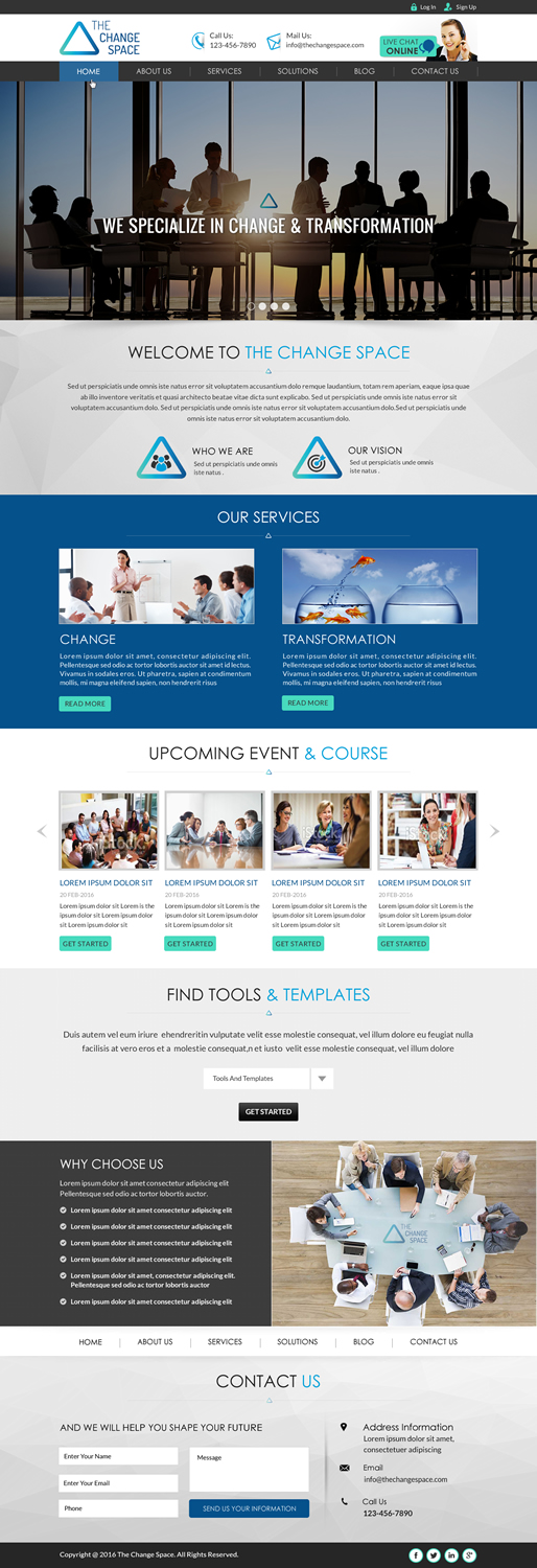 Web Design by Sbss for Gordian | Design #9935239