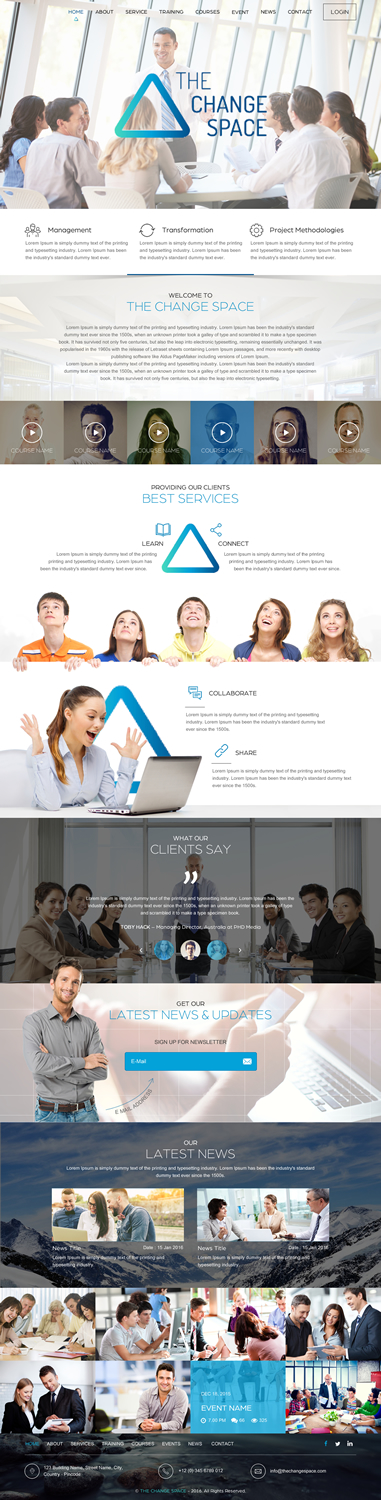 Web Design by rightway for Gordian | Design #9923969