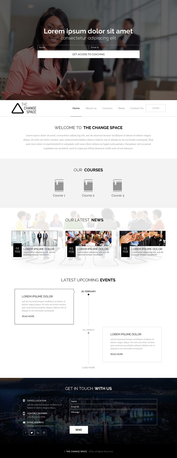 Web Design by rightway for Gordian | Design #9923991