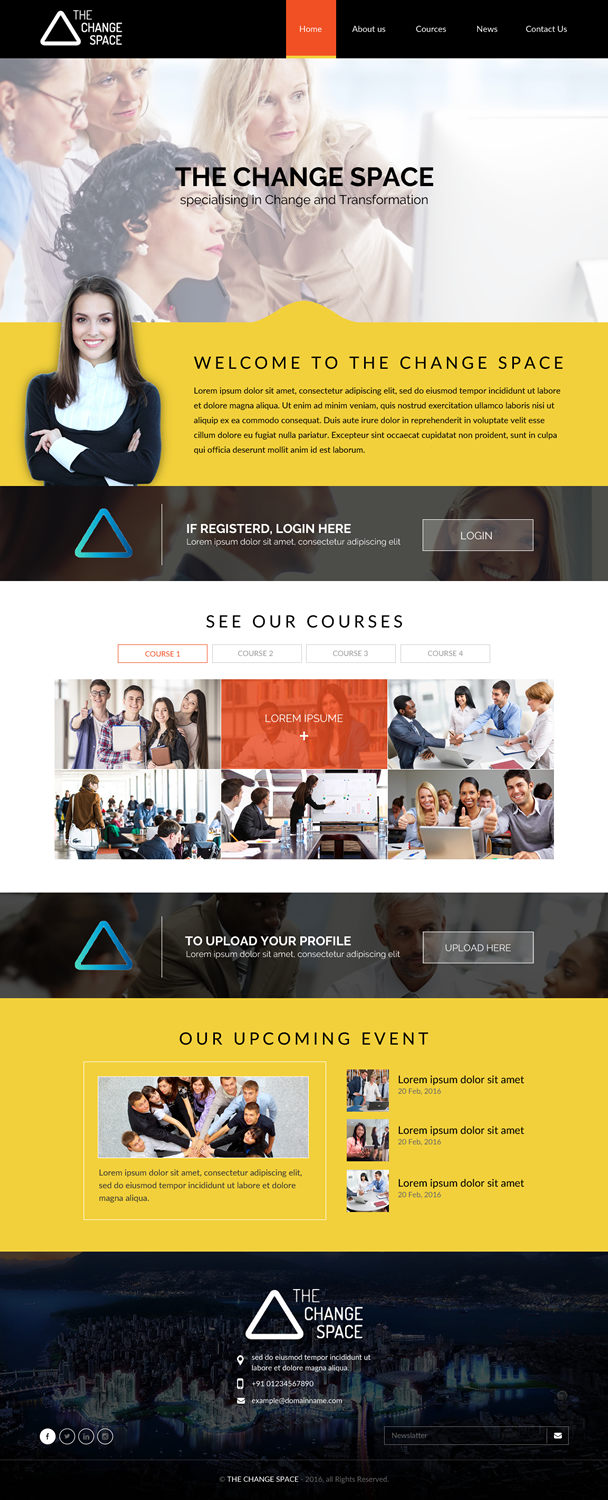 Web Design by rightway for Gordian | Design #9924005