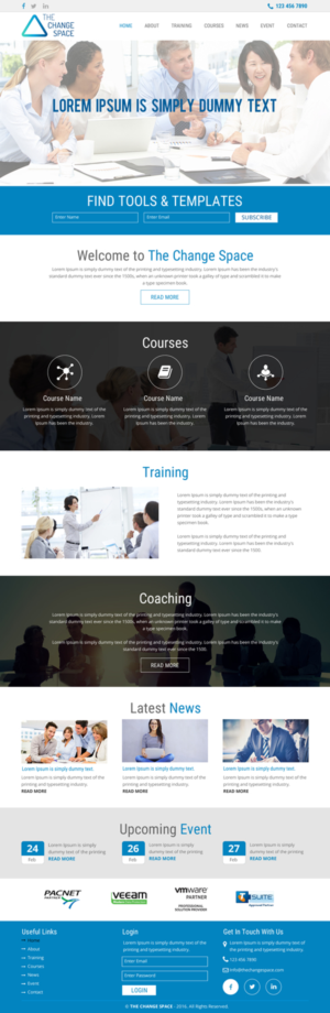 Web Design by rightway for Gordian | Design: #9924057