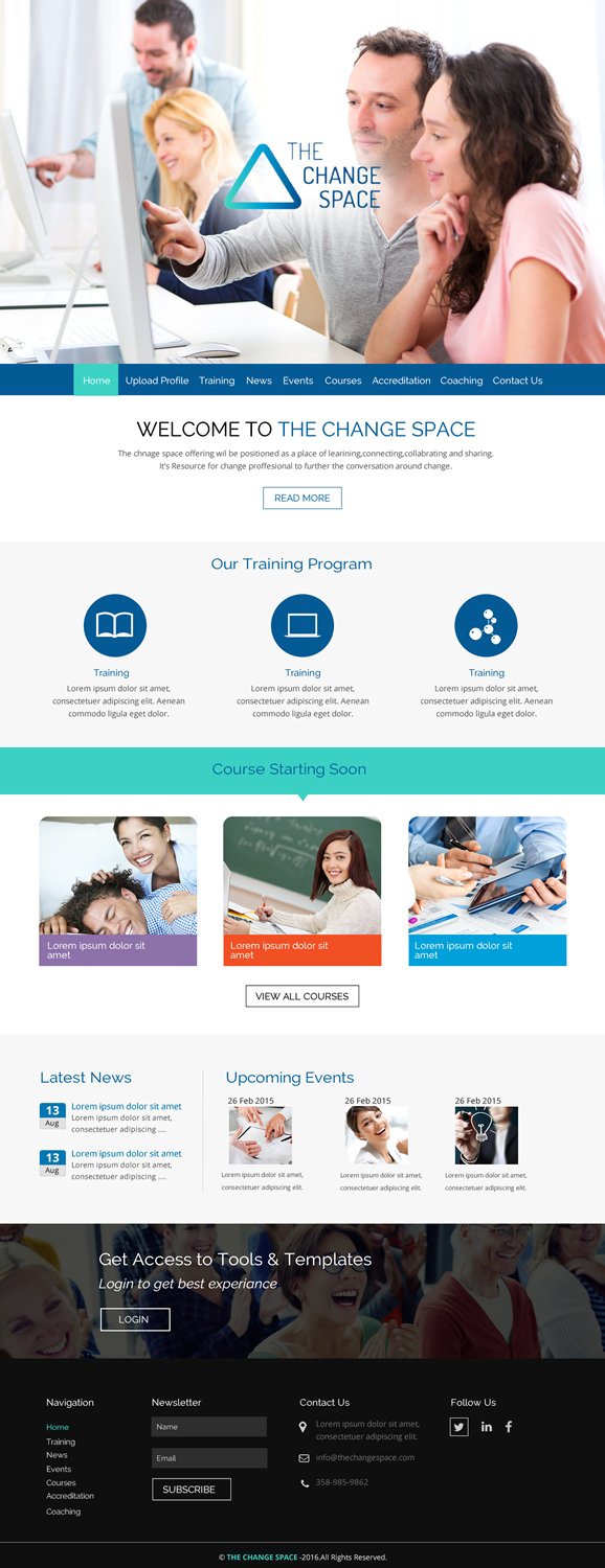 Web Design by rightway for Gordian | Design #9924084