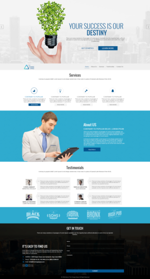 Web Design by Logo Xtudio for Gordian | Design: #10073280