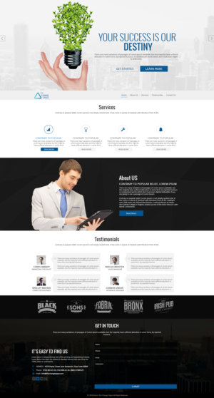 Web Design by Logo Xtudio for Gordian | Design: #9913931