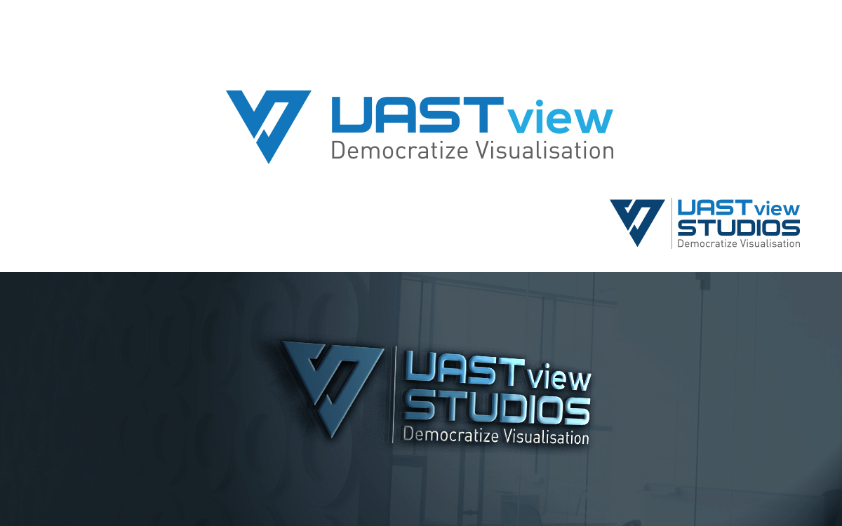 Logo Design by Grafactory for VASTview | Design #9909707