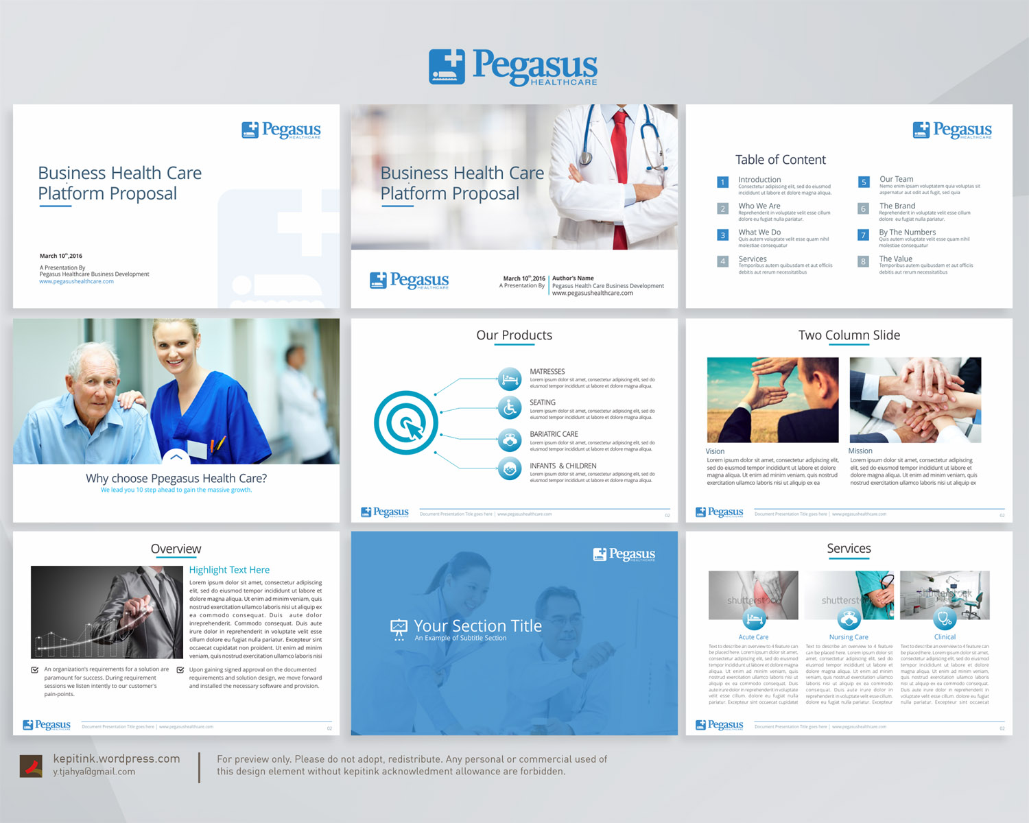 Design de Modèle Word par kepitink pour Pegasus Healthcare | Design : #10223205