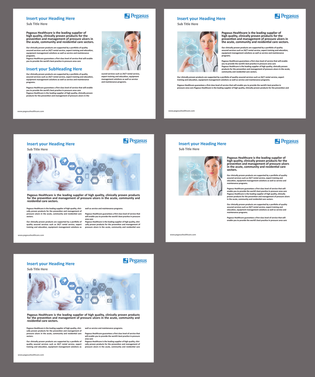 Design de Modèle Word par rkailas pour Pegasus Healthcare | Design #10230012