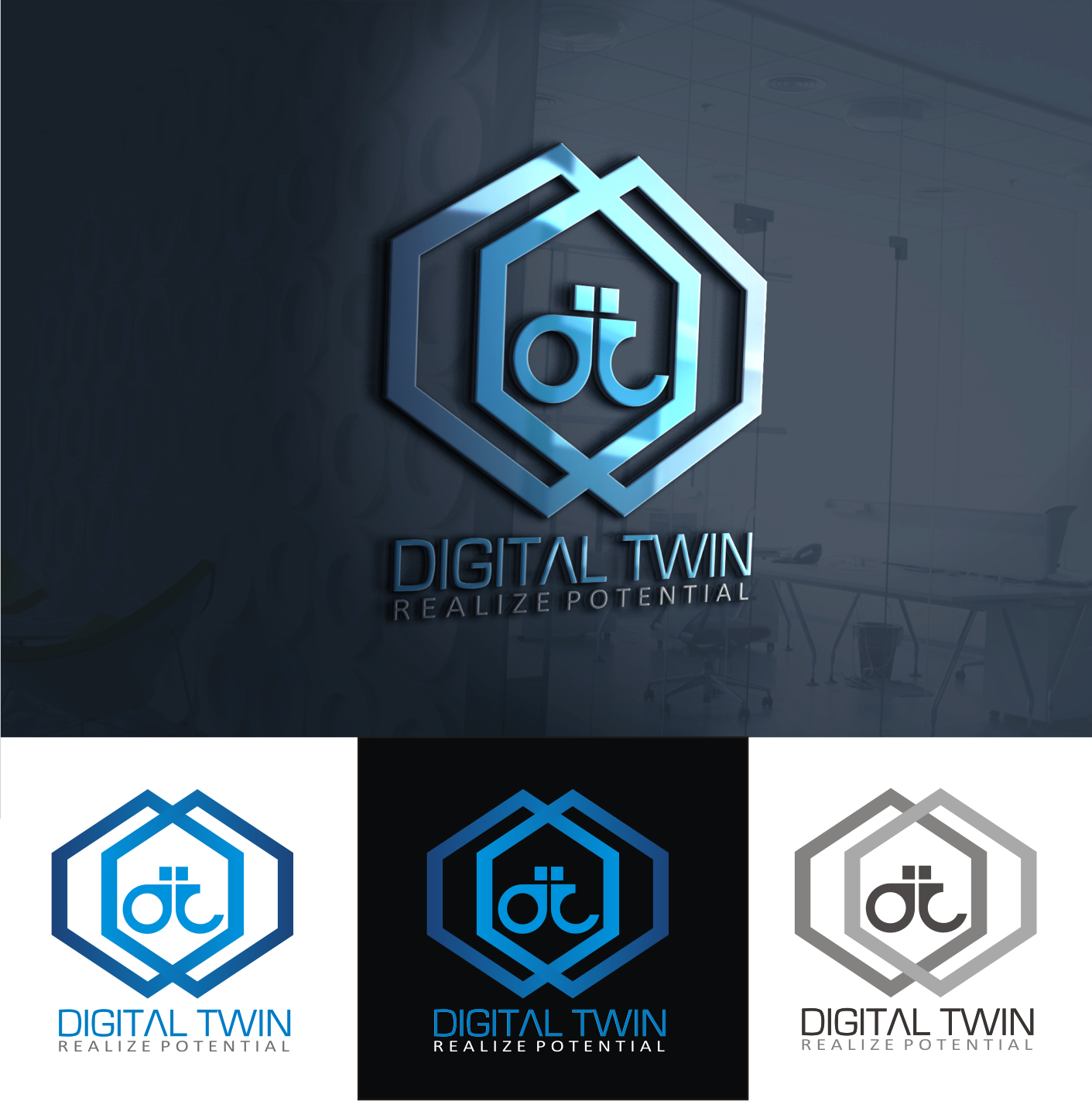 Logo Design by J-Art for Digital Twin SRL | Design #9912432