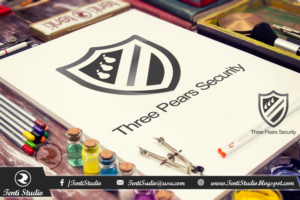 Logo Design by Tenti Studio for Three Pears Security | Design #9916521