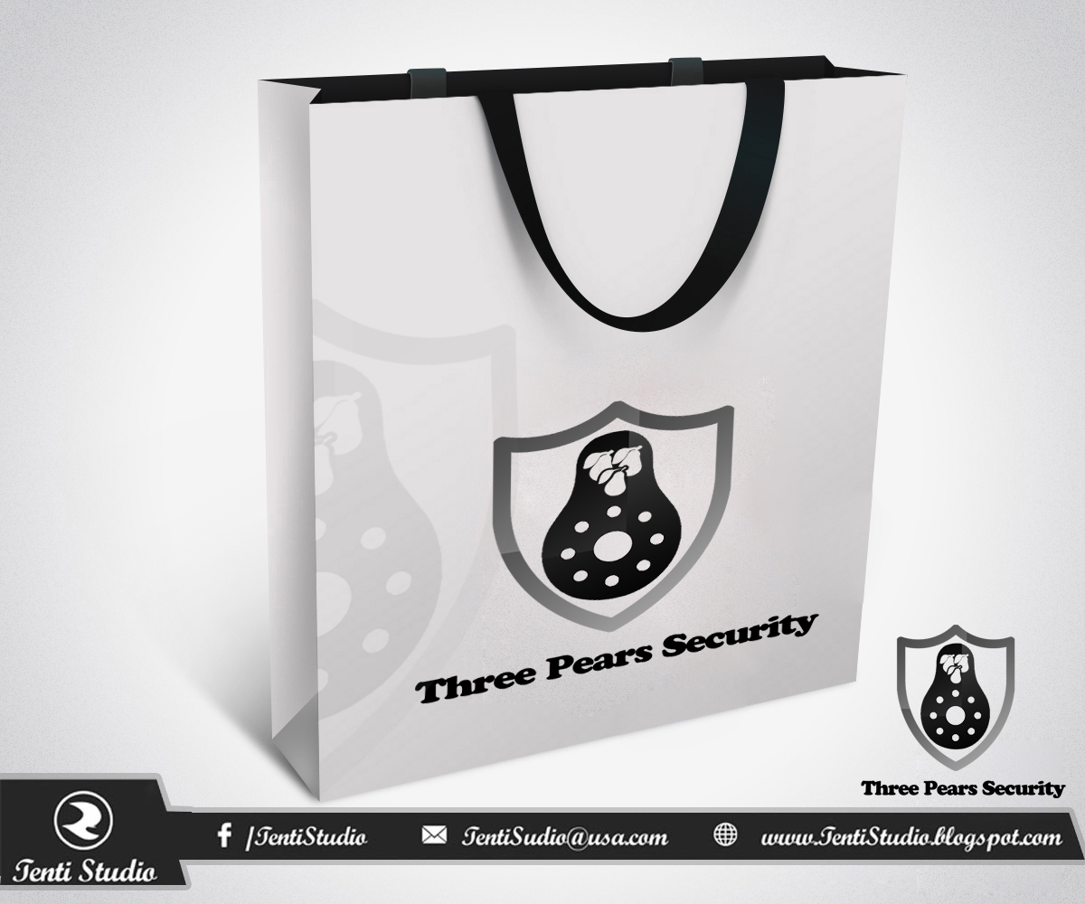 Logo Design by Tenti Studio for Three Pears Security | Design #9916522