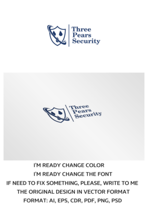 Logo-Design von artsterdam für Three Pears Security | Design: #9913618