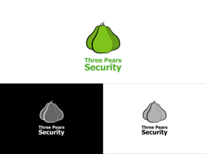 Logo Design by apeajeprint for Three Pears Security | Design #9912802