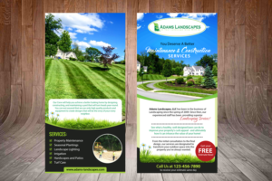 Flyer Design by MDesigns ™ for Adams Landscapes, LLC | Design: #9988432