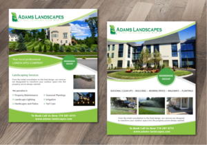 Spring 2016 Residential Landscaping Sales Flyer | Flyer Design by alex989