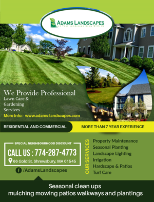 Flyer-Design von anshuman1995 für Adams Landscapes, LLC | Design: #9993272