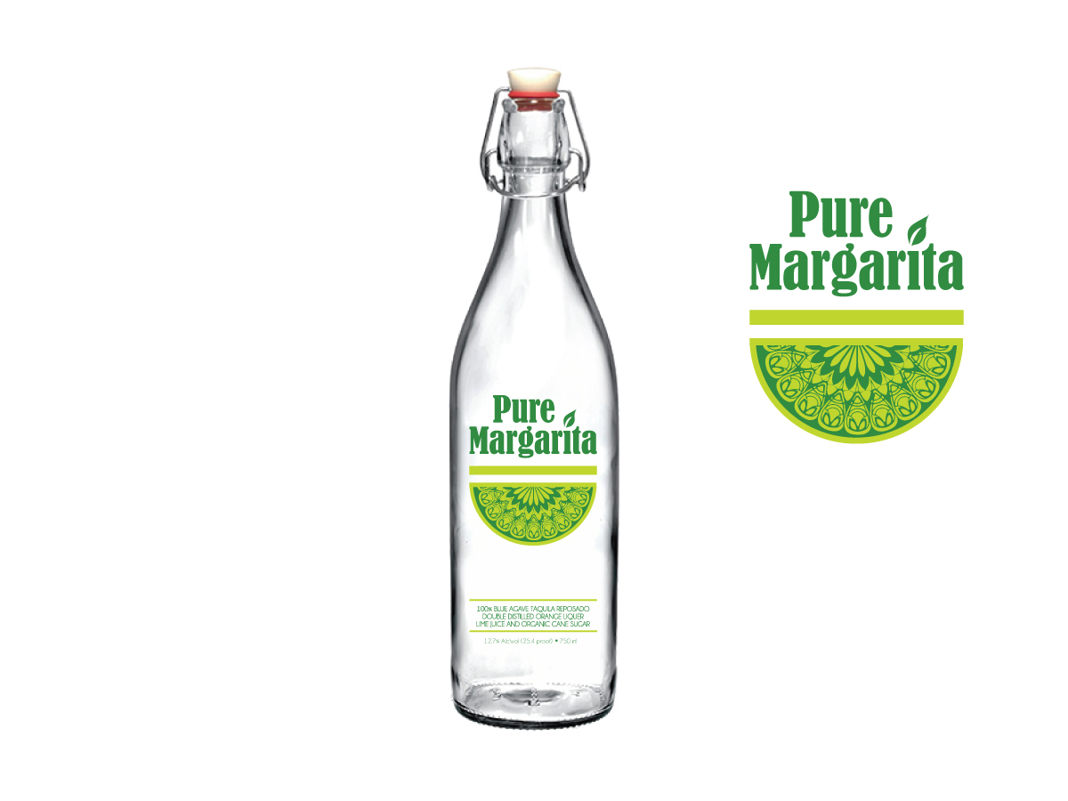 Label Design by Rinat Graphics for Pure Margarita | Design #2142984