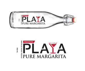 Label Design by Sucre for Pure Margarita | Design: #2163626