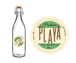 Label Design by Sucre for Pure Margarita | Design: #2223677