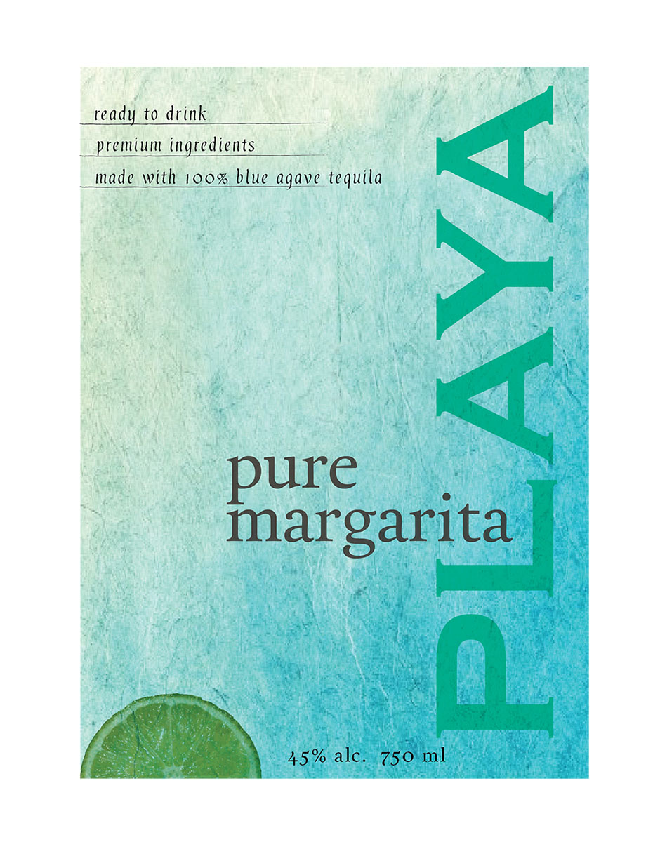 Label Design by Elle I Design for Pure Margarita | Design #2190513