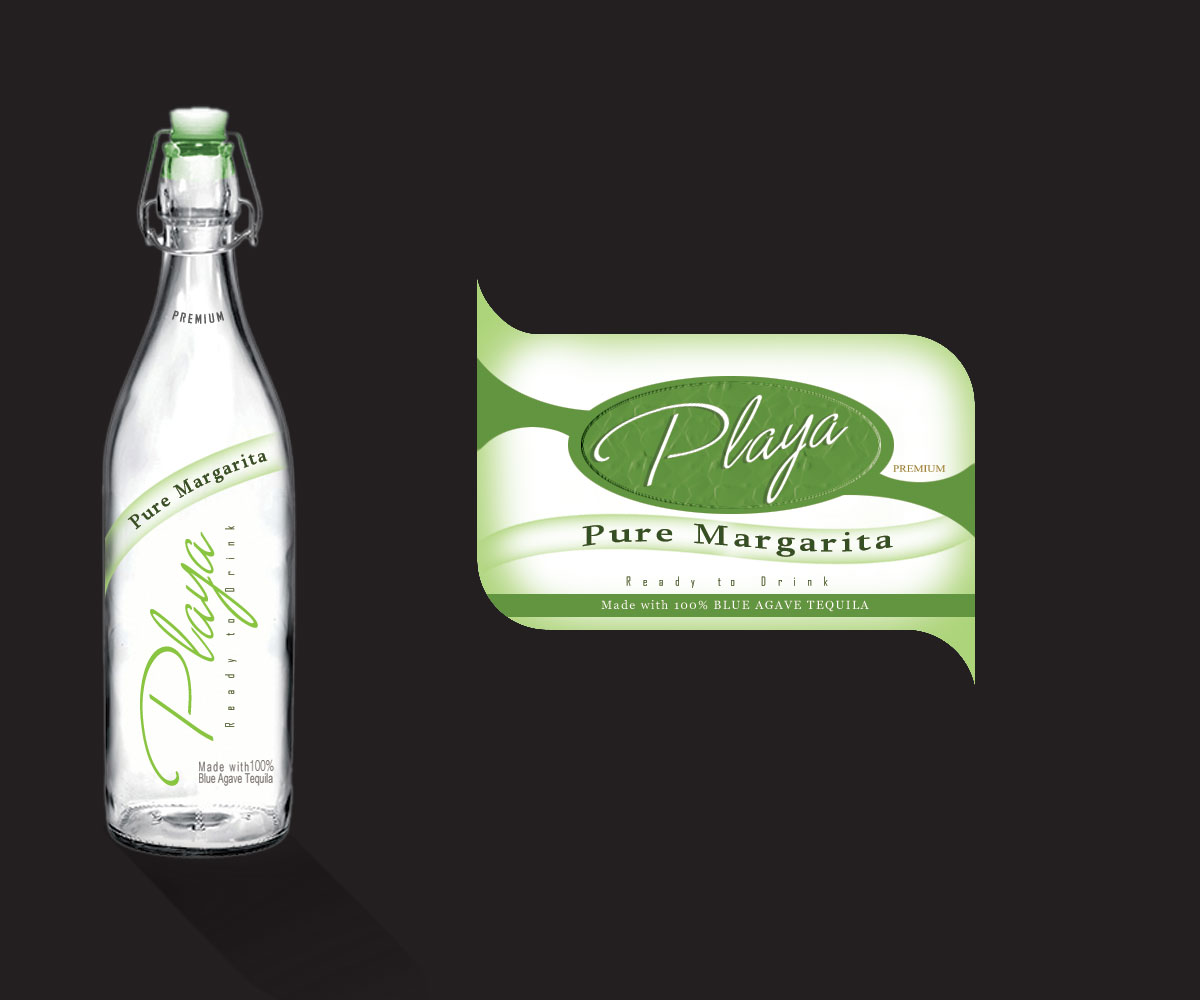 Label Design by samsdesign hive for Pure Margarita | Design #2171052