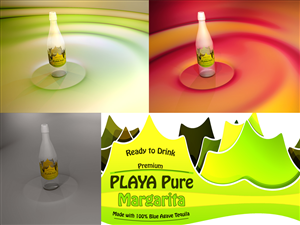 Label Design by Nemnem for Pure Margarita | Design #2173665
