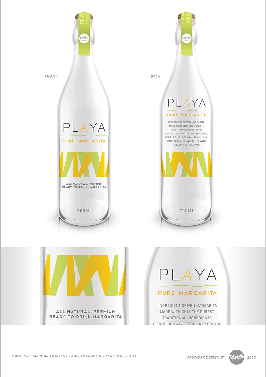 Label Design by rundrhumos for Pure Margarita | Design #2184166