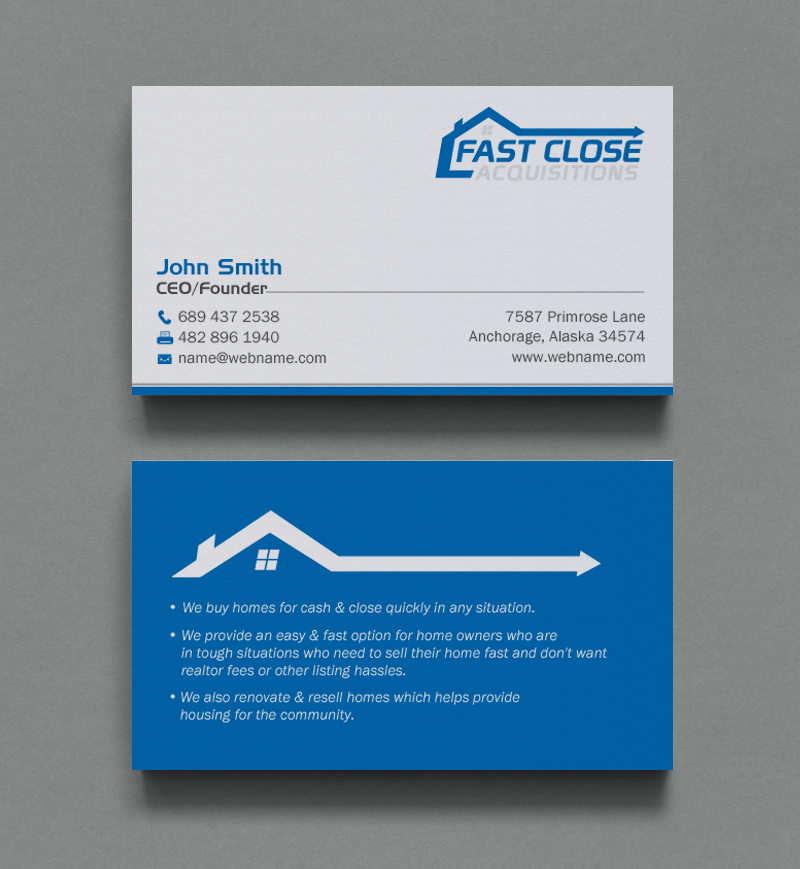 Visitenkarten-Design von chandrayaan.creative für dieses Projekt | Design #9922523