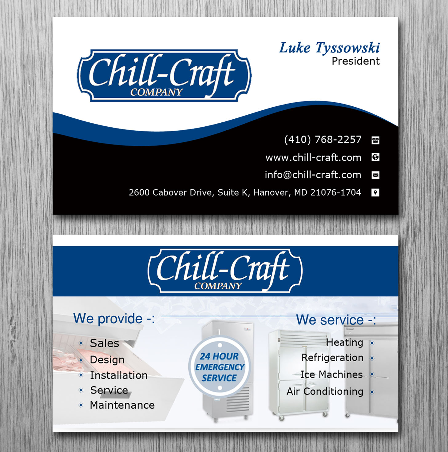 Business Card Design by Lanka Ama for Chill-Craft Company | Design #9922868