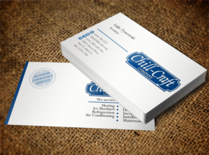 Design de Carte de Visite par Lanka Ama pour Chill-Craft Company | Design : #9922889