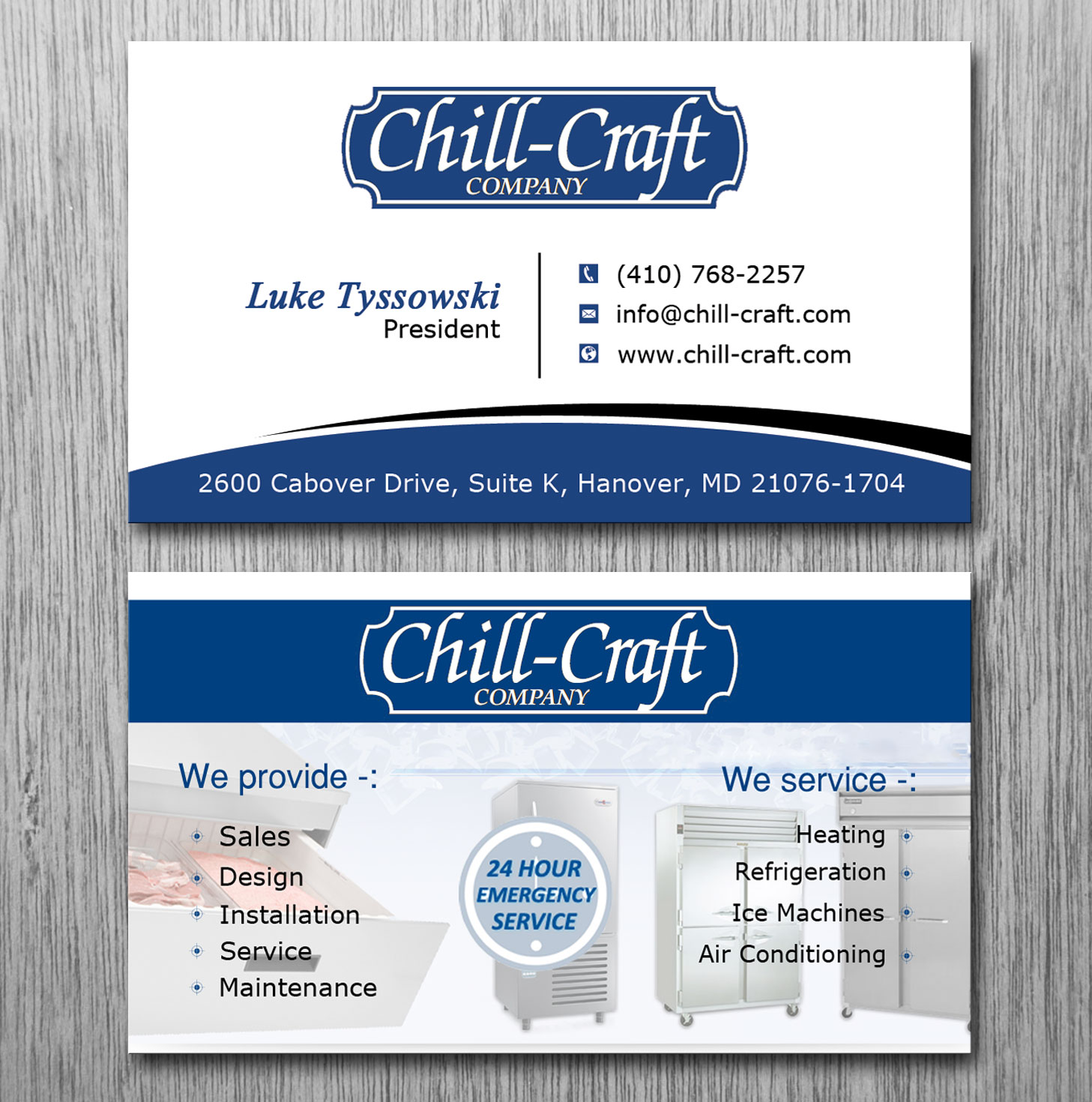 Business Card Design by Lanka Ama for Chill-Craft Company | Design #9929802