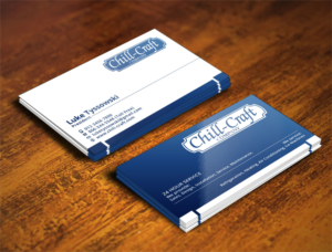 Design de Carte de Visite par Verified artistry pour Chill-Craft Company | Design : #9934826