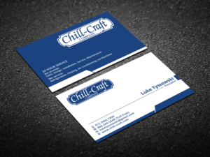 Design de Carte de Visite par Verified artistry pour Chill-Craft Company | Design : #9934827