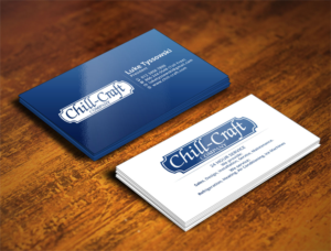 Design de Carte de Visite par Verified artistry pour Chill-Craft Company | Design : #9934834