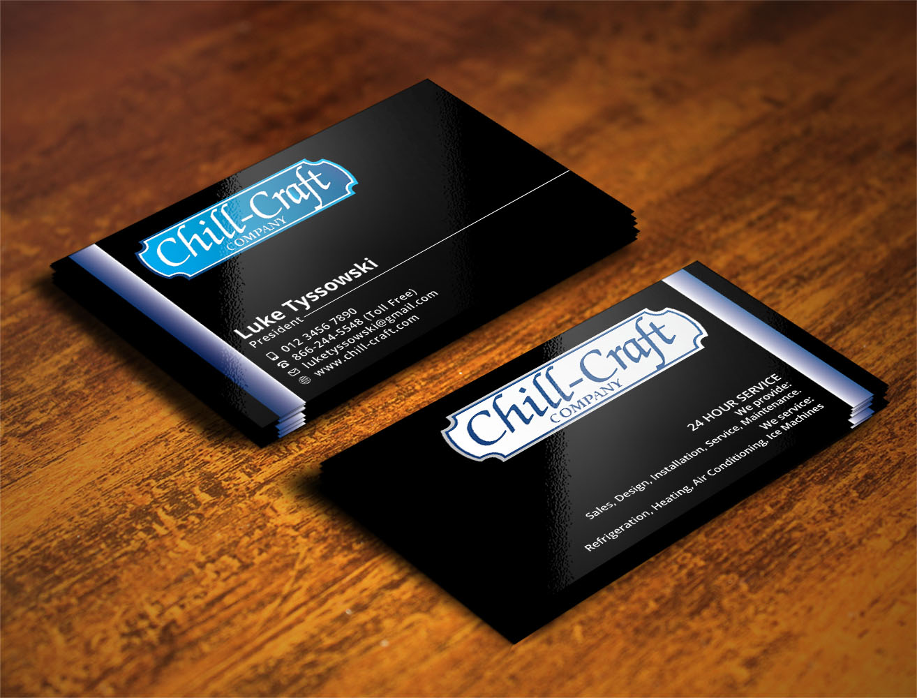 Business Card Design by Verified artistry (Design garden) for Chill-Craft Company | Design #9934843