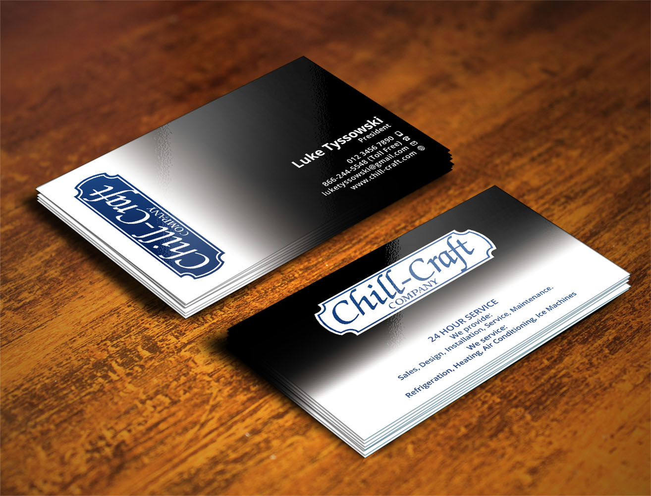 Business Card Design by Verified artistry (Design garden) for Chill-Craft Company | Design #9934844
