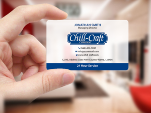 Design de Carte de Visite par Creations Box 2015 pour Chill-Craft Company | Design : #9925923