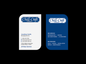 Business Card Design by Creations Box 2015 for Chill-Craft Company | Design: #9925930