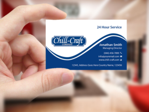 Business Card Design by Creations Box 2015 for Chill-Craft Company | Design: #9925934