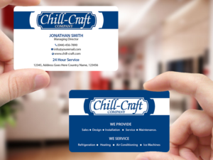 Business Card Design by Creations Box 2015 for Chill-Craft Company | Design: #9925936