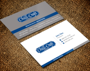 Business Card Design by Brand aid for Chill-Craft Company | Design #9934365