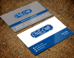 Design de Carte de Visite par Brand aid pour Chill-Craft Company | Design : #9934366