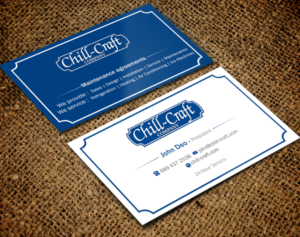 Design de Carte de Visite par Brand aid pour Chill-Craft Company | Design : #9934370
