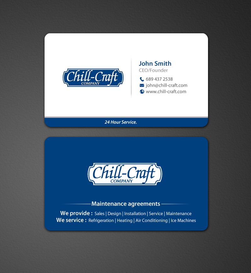 Business Card Design by chandrayaan.creative for Chill-Craft Company | Design #9924128