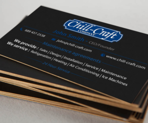 Design de Carte de Visite par chandrayaan.creative pour Chill-Craft Company | Design : #9931723