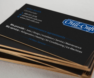 Design de Carte de Visite par chandrayaan.creative pour Chill-Craft Company | Design : #9931730