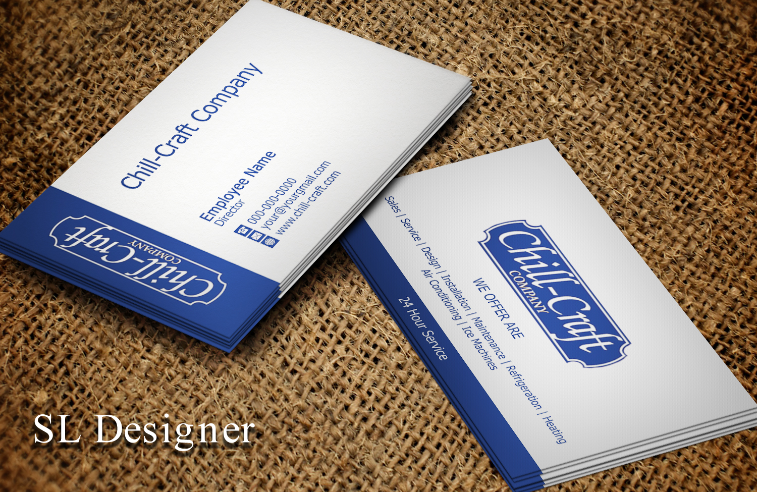 Business Card Design by SL Designer for Chill-Craft Company | Design #9915303