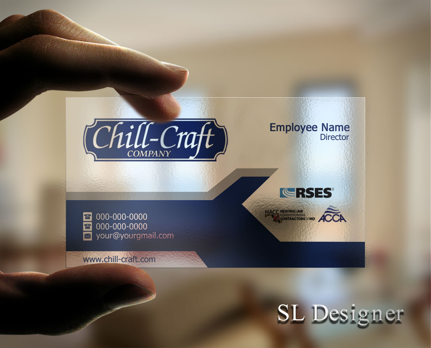 Design de Carte de Visite par SL Designer pour Chill-Craft Company | Design #9915311