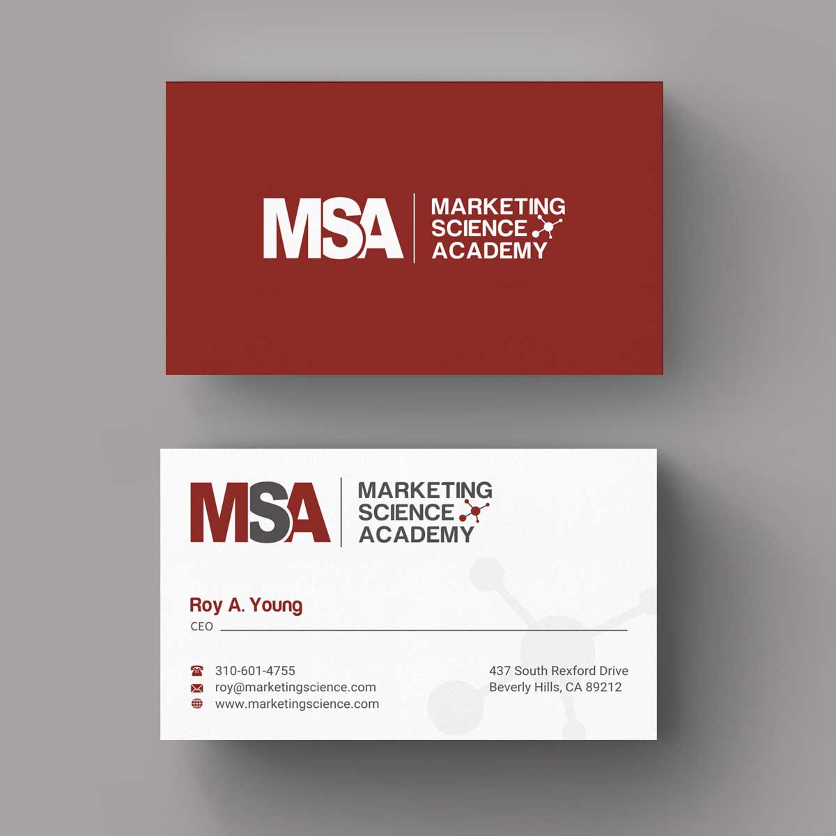 Business Card Design by INDIAN_Ashok for this project | Design #9935041