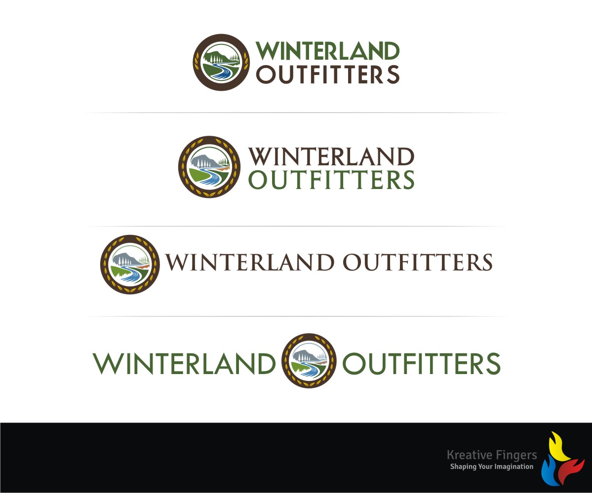 Logo Design by Kreative Fingers for Winterland Outfitters LLC | Design: #10190639